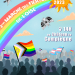 Marche des fiertés 2023 à Compiègne